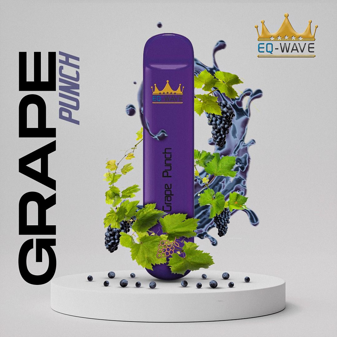 EQ-Wave E-Shisha - 600 Züge - Grape Punch