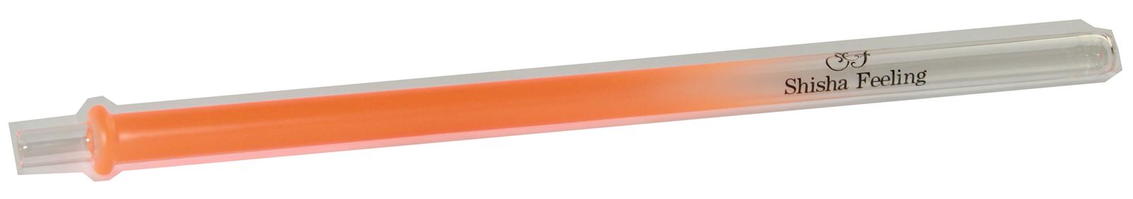 Glasmundstück Orange