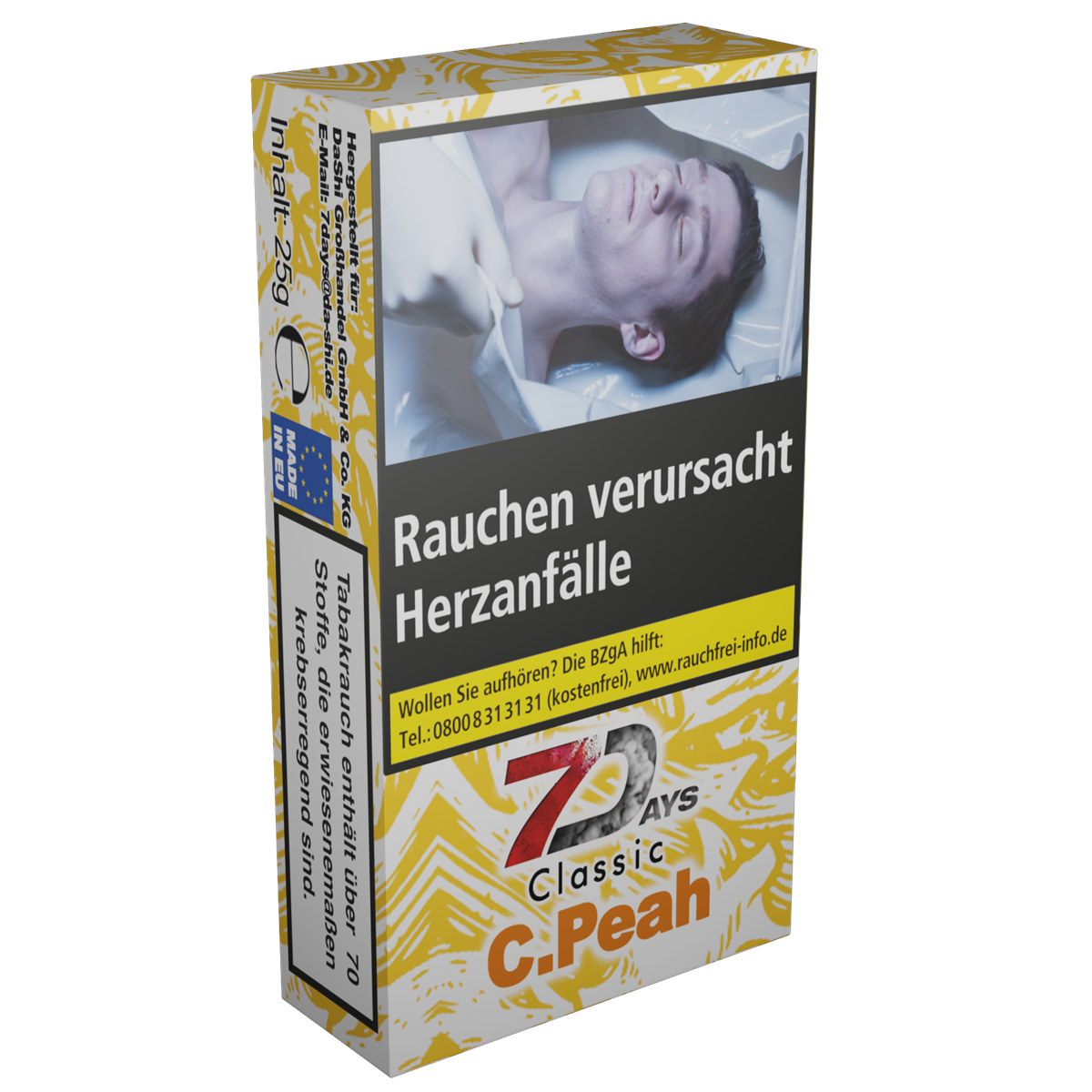 7 Days Tobacco 25g - Cold Peah