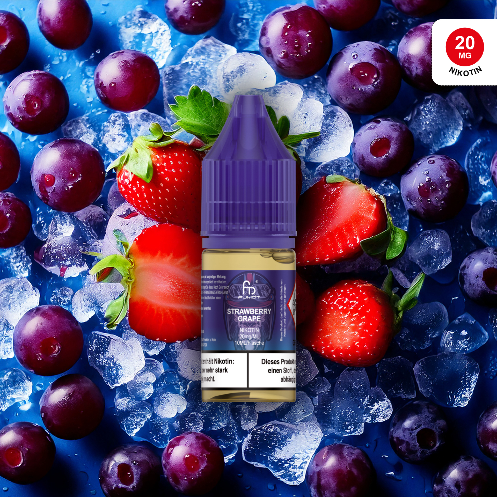 RandM Liquid - 10ml - 20mg/ml - Strawberry Grape