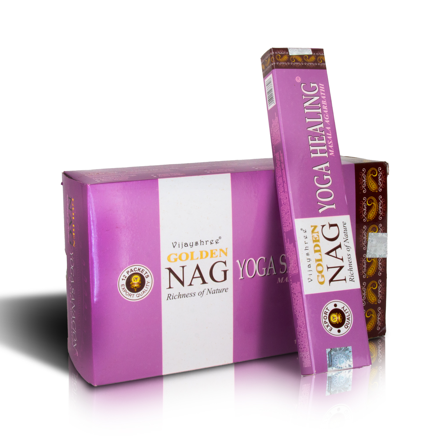 Golden Nag - Räucherstäbchen - Yoga Healing