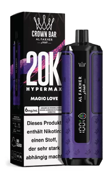 Al-Fakher - Hypermax - 20K Züge - Magic Love