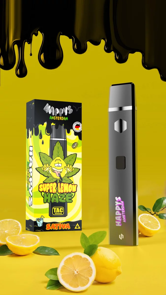 Happys Amsterdam TAC - Super Lemon Haze