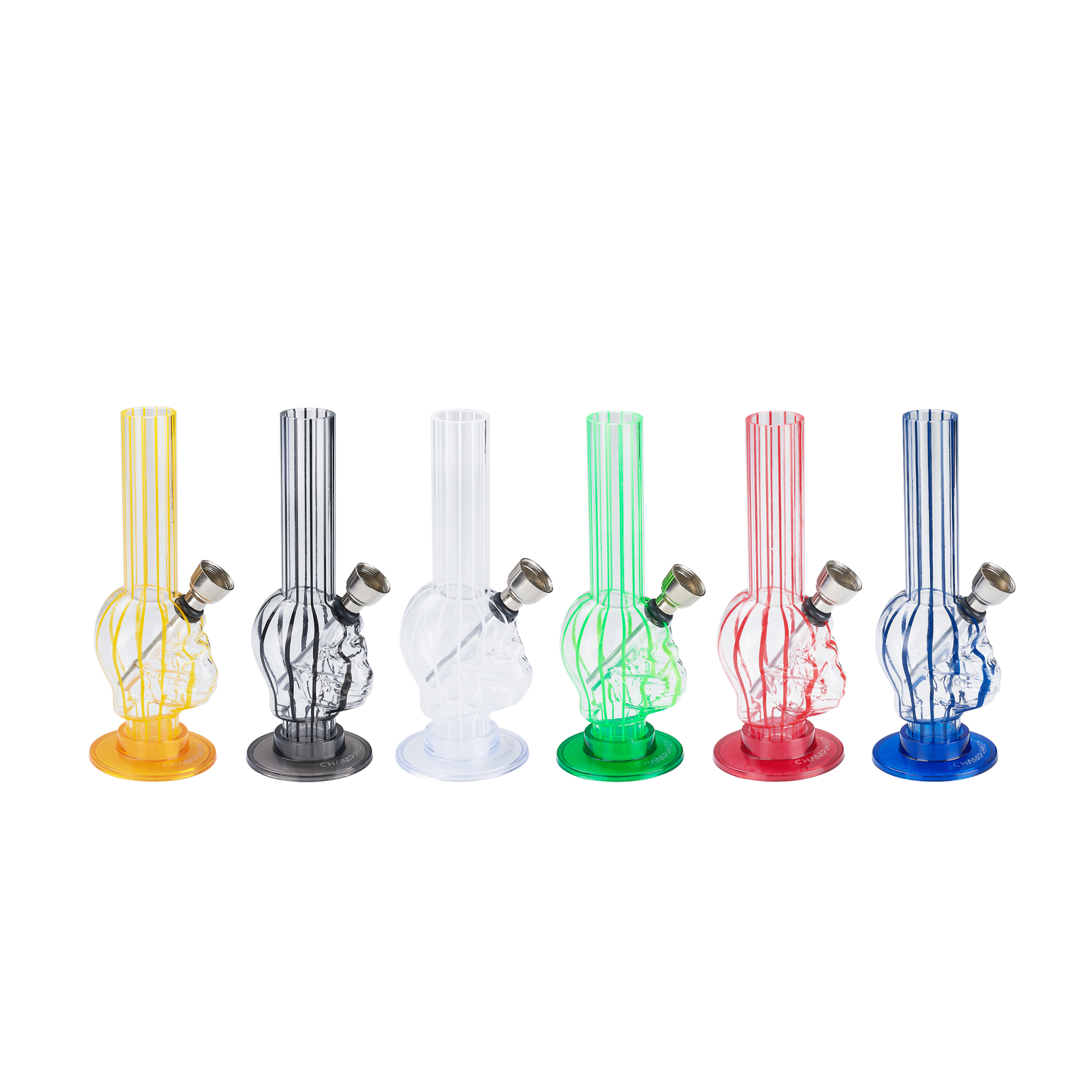 Champ - High Bong - Colorful Plastic Bong 15cm