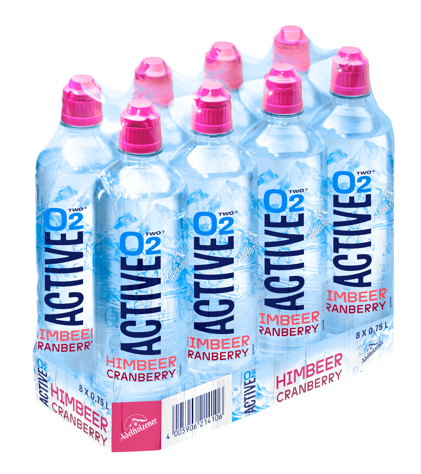 Active O2 - Himbeer Cranberry 0,75l