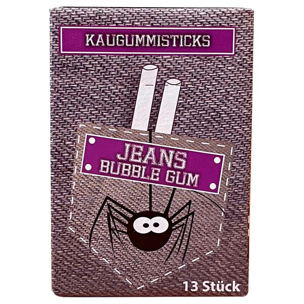 Jeans - Kaugummi Sticks 44g - Vegan