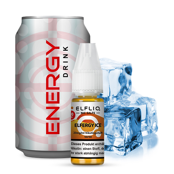 Elfbar Elfliq 10ml - Elfsotrm Ice 20mg Elfbar Elfliq 10ml - Elfsotrm Ice 20mg