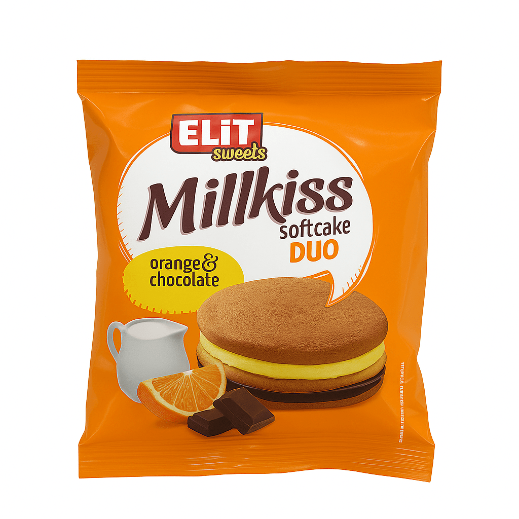 Elit Sweets - Milkiss - Orange & Chocolate 42g