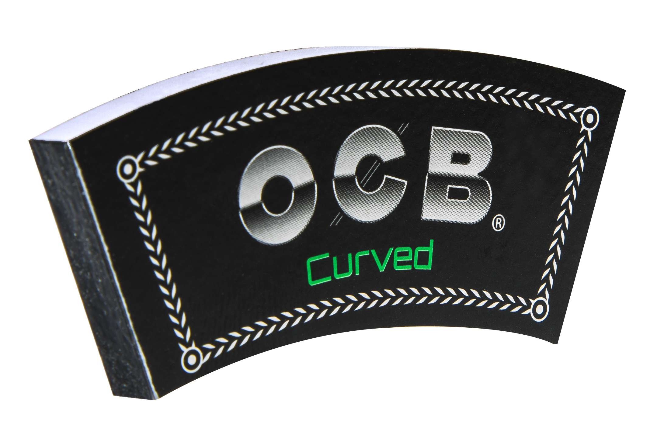 OCB - Filter Tips - Curved Schwarz 20 Hefte à 32 Blatt