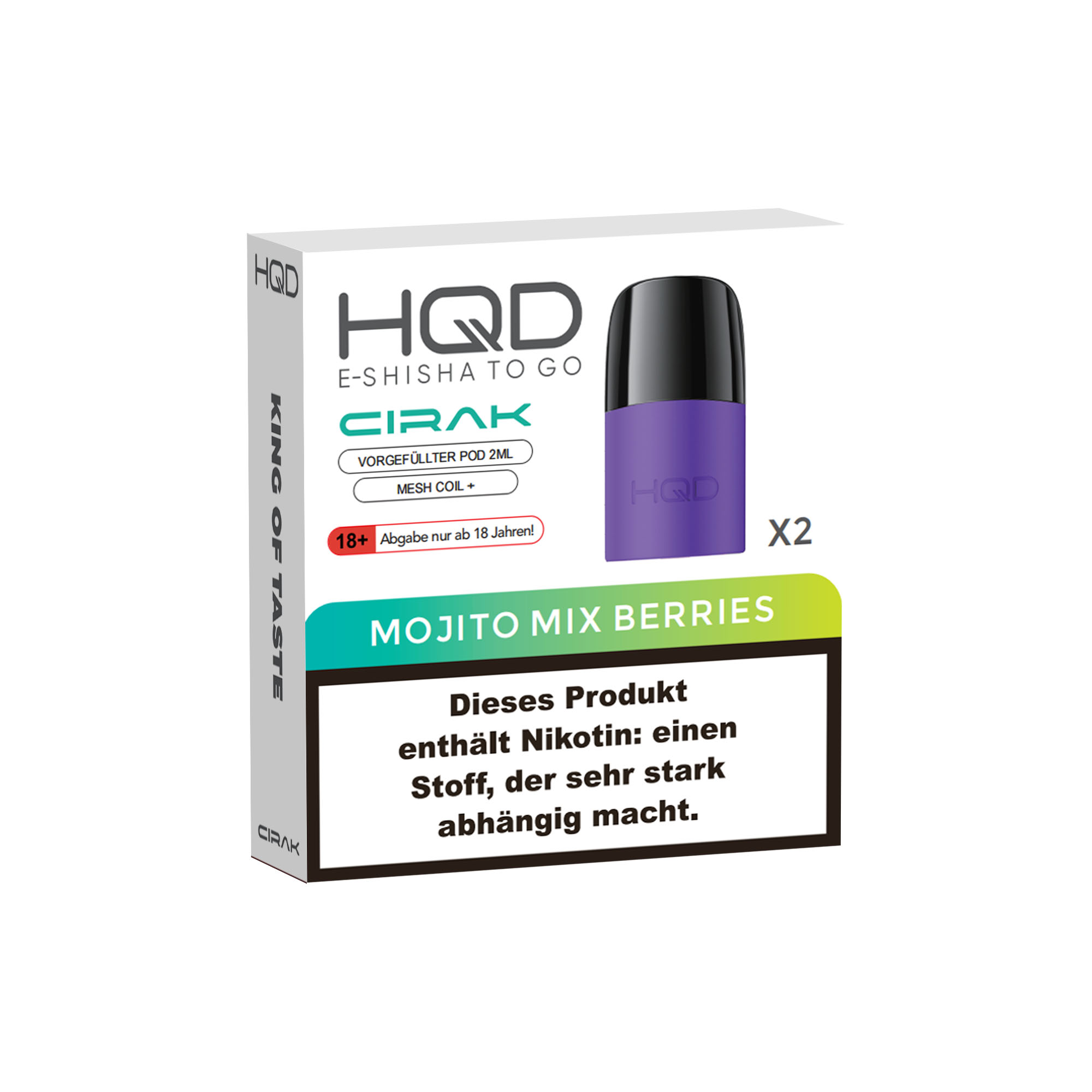 HQD - Cirak Pod - Mojito Mix Berries