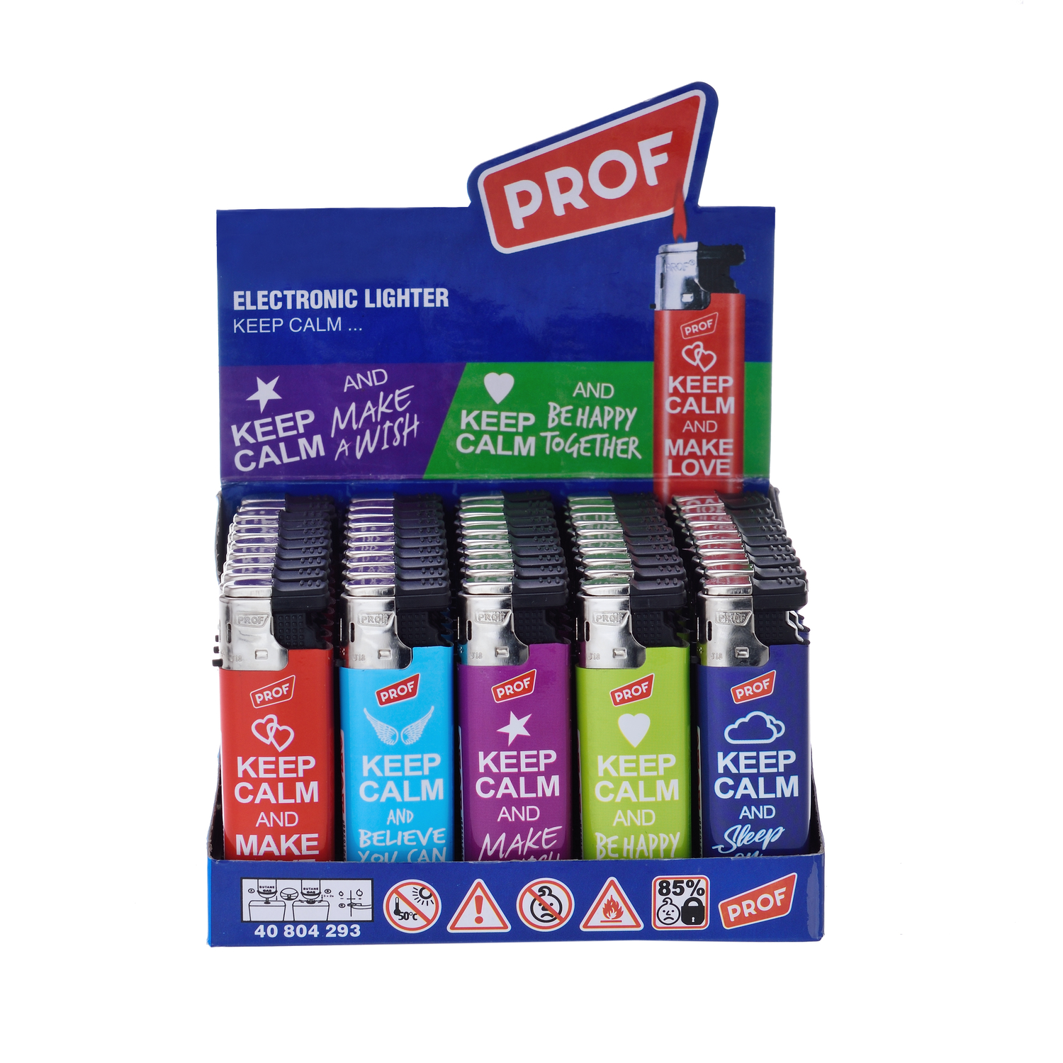 Prof - Keep Calm Slidecap Turbo Flame 50er