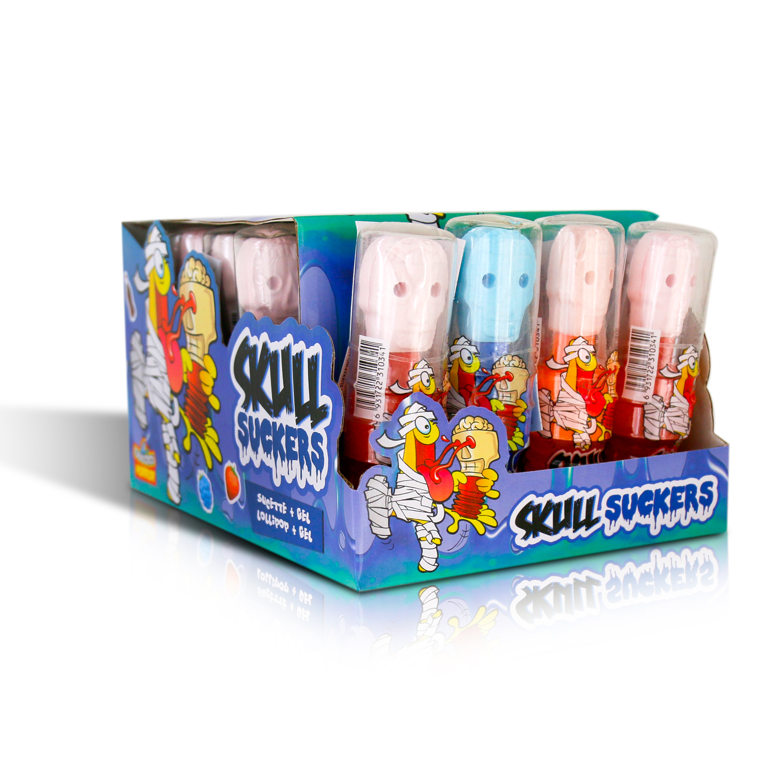 Funny Candy - Skull  Suckers 40g