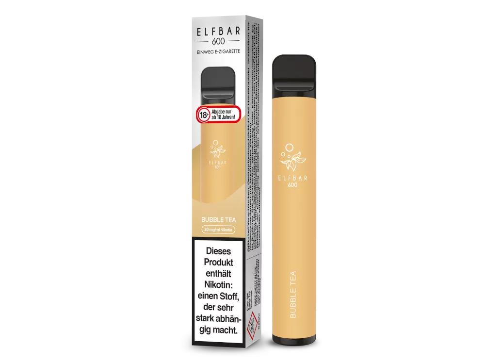 Elfbar E-Shisha - 600 Züge - Kindersicherung - Bubble Tea