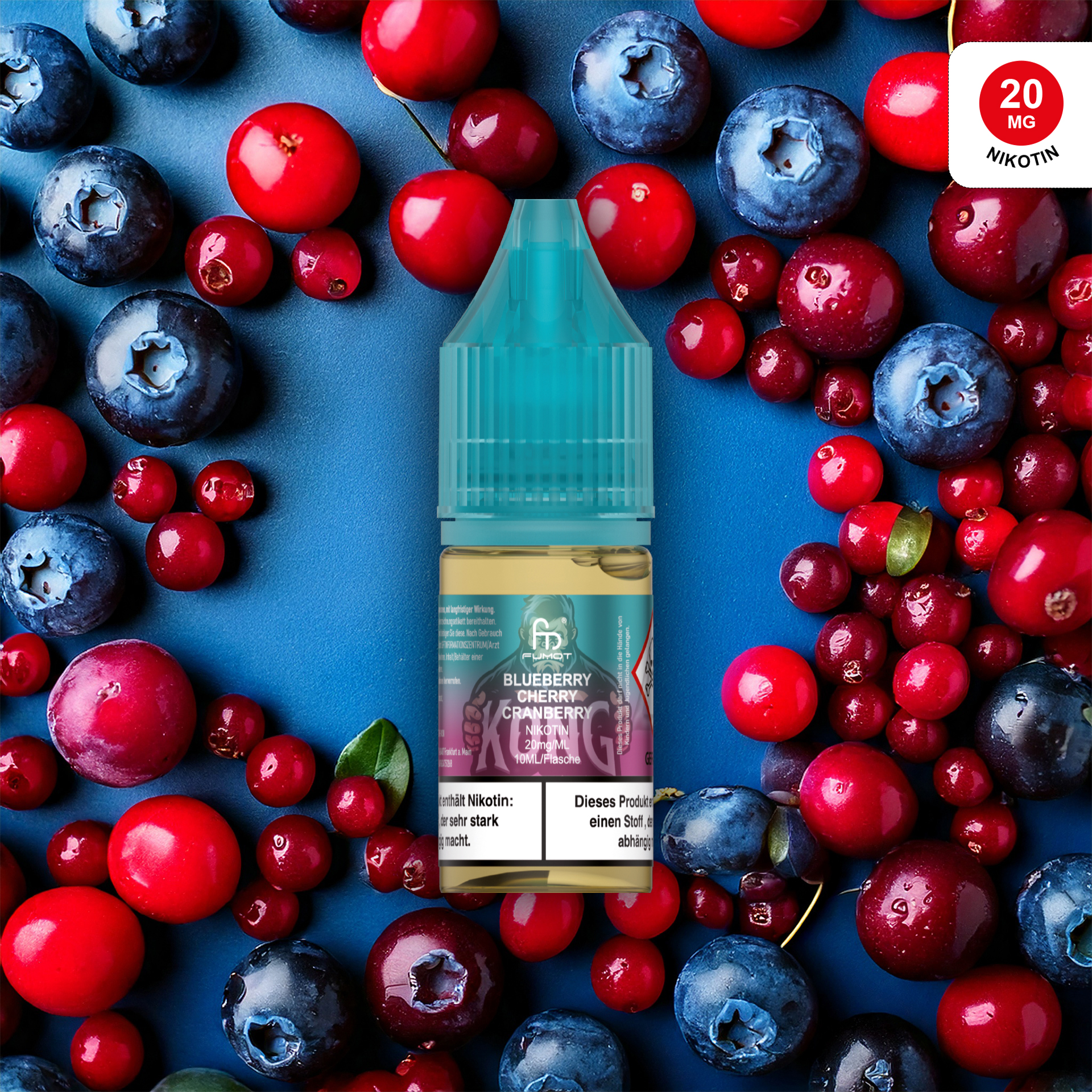 RandM Liquid - 10ml - 20mg/ml - Blueberry Cherry Cranberry