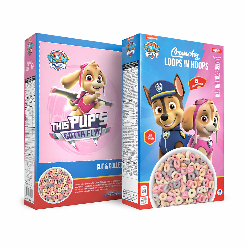 Paw Patrol 375g - Crunchiz - Loops N' Hoops