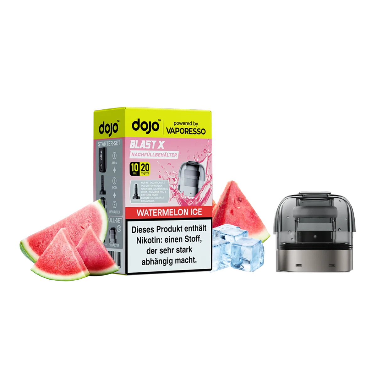 Dojo Blast X - Refill Container 20mg/ml - Watermelon Ice