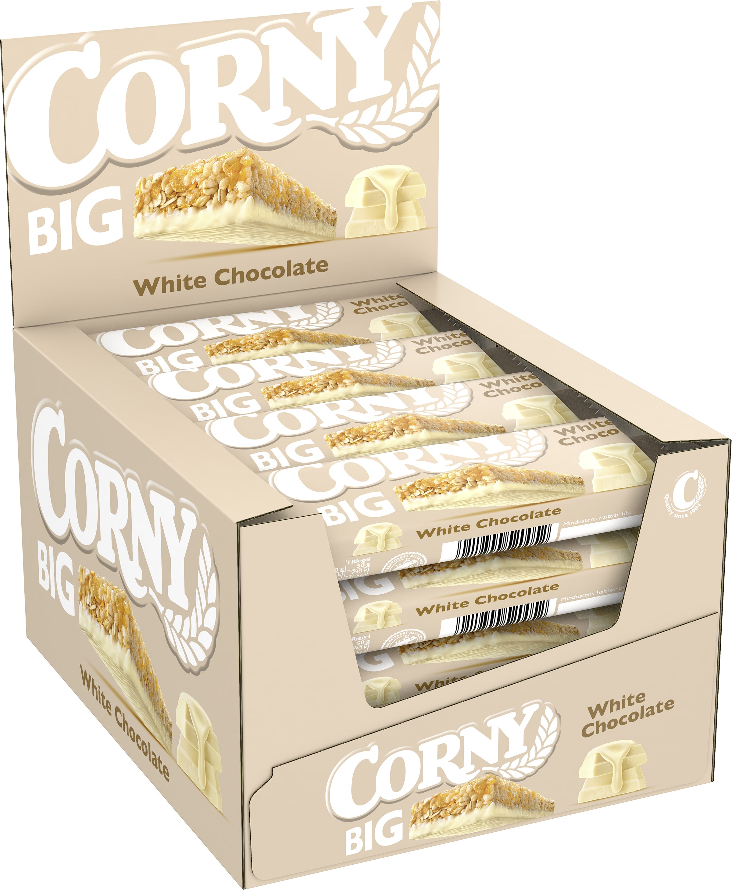 Big Corny - White Chocolate 50g