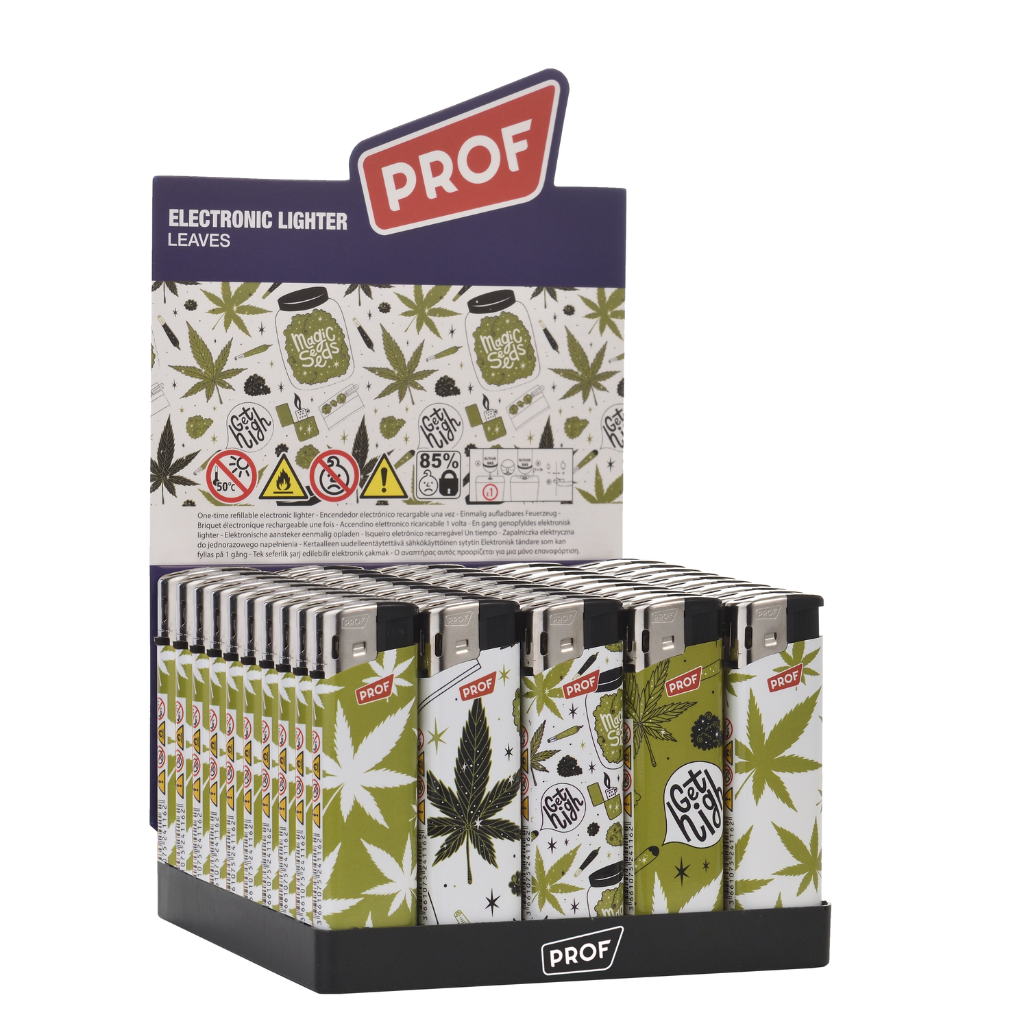Prof - Feuerzeuge - Leaves Lighter 50er