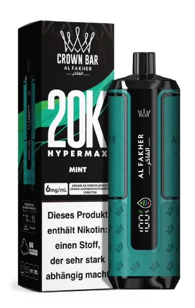 Al-Fakher - Hypermax - 20K Züge - Mint