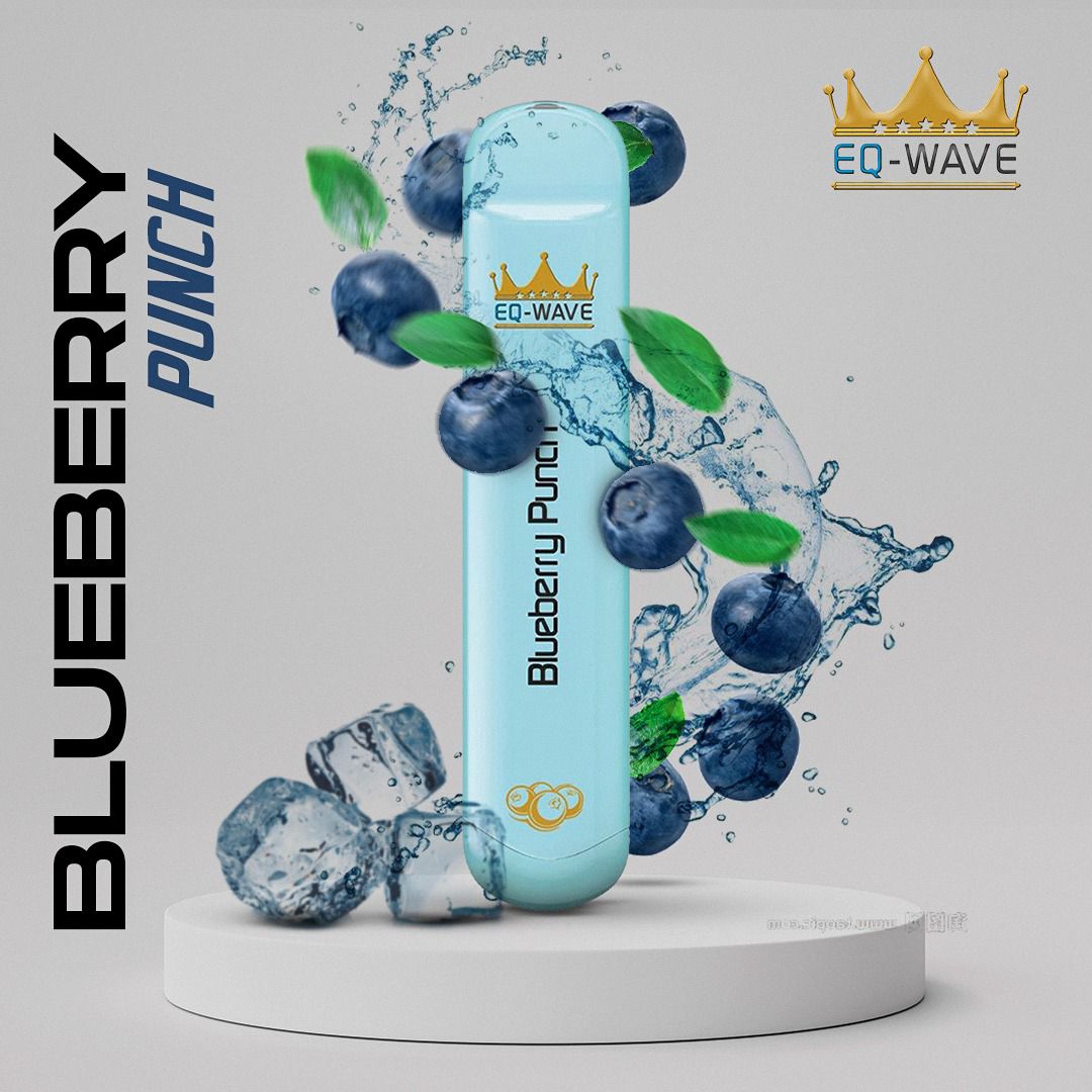 EQ-Wave E-Shisha - 600 Züge - Blueberry Punch