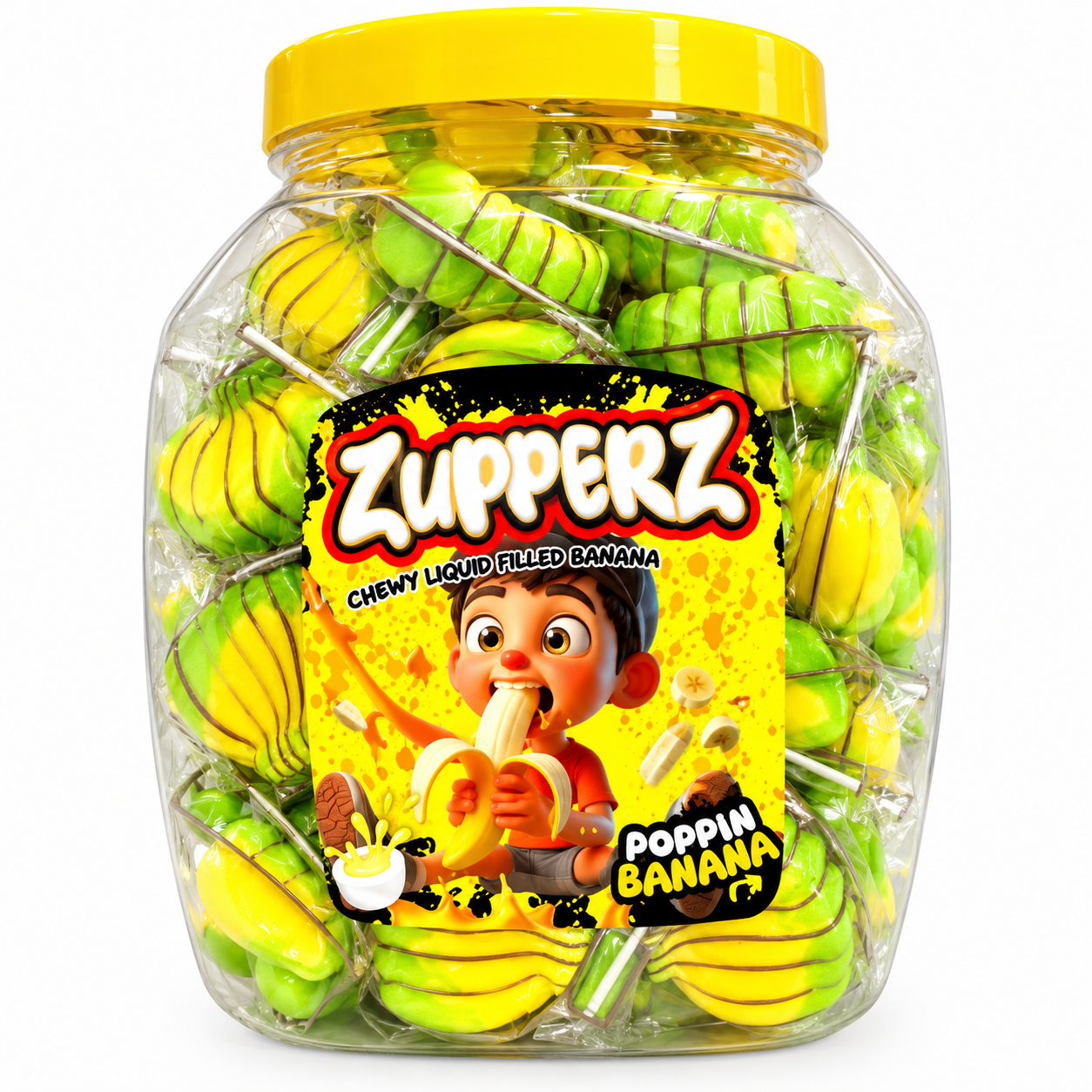 Zupperz - Filled Banana  18g