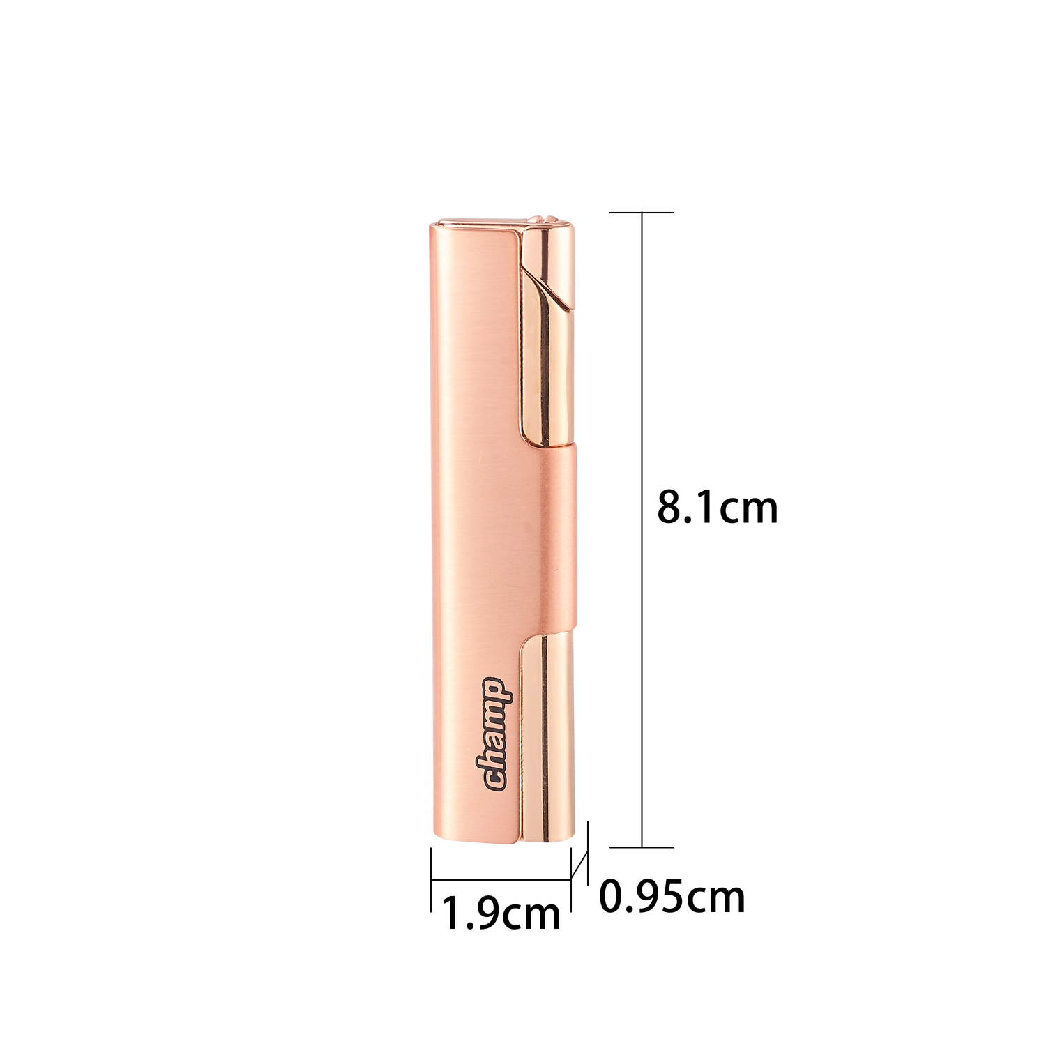 Champ - Feuerzeuge -  Rose Gold Flameless