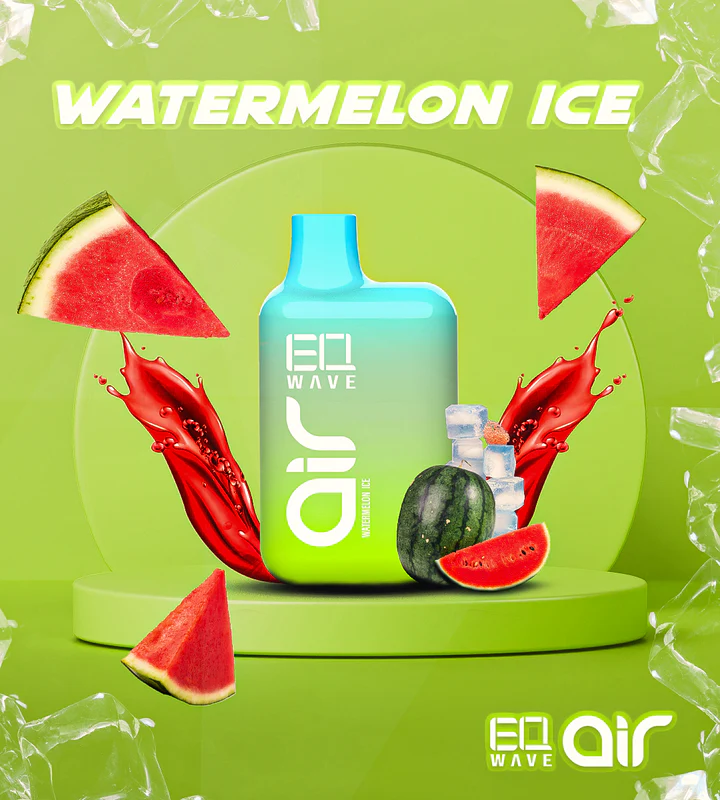 EQ-Wave Air - 600 Züge - E-Shisha - Watermelon Ice