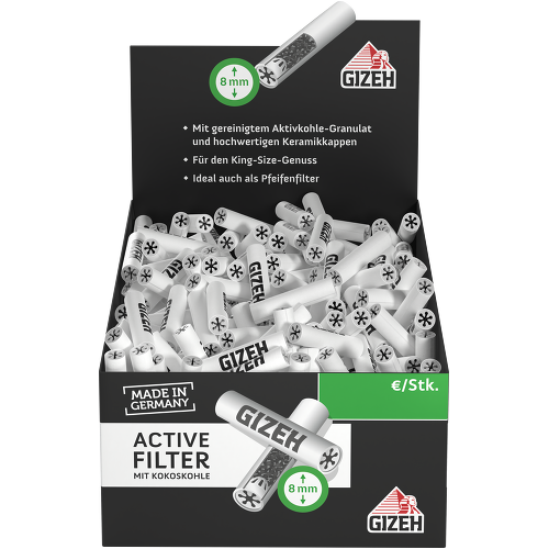 Gizeh - Active Filter - 8mm Einzel