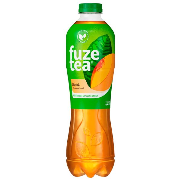 Fuze Tea - Schwarzer Tee Peach 1,25L