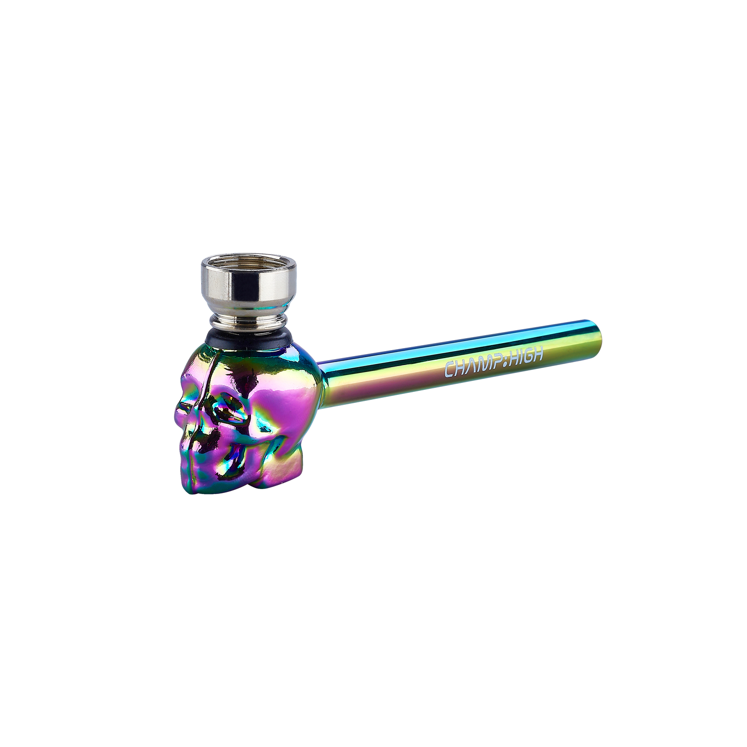 Champ - High Pipe - Rainbow Skull Pipe