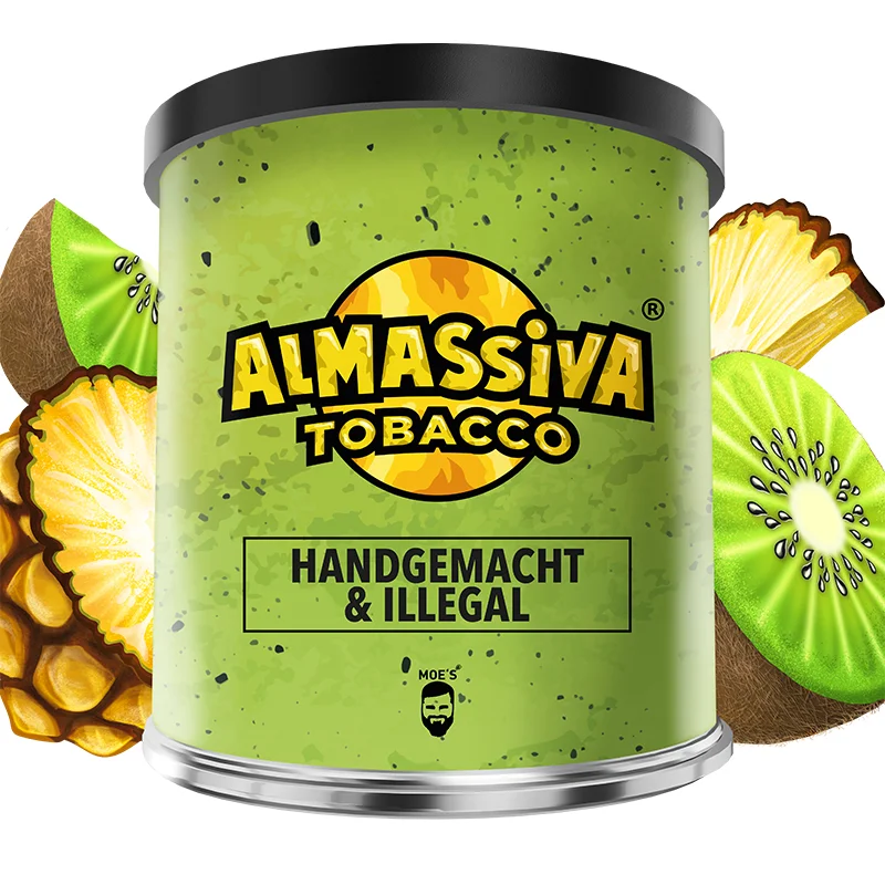 Al-Massiva Tobacco 200g - Handgemacht & Illegal 
