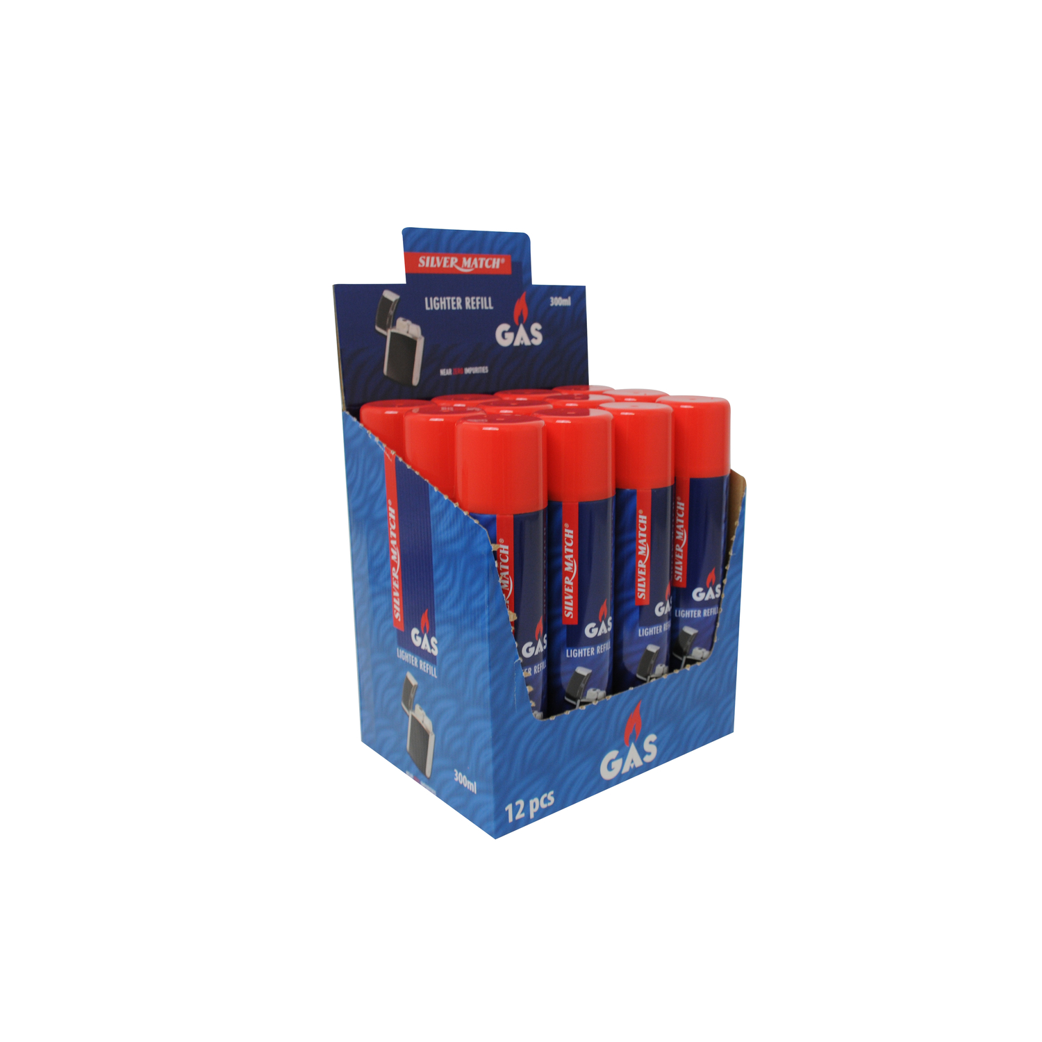 Silver Match - Feuerzeug Gas 300ml