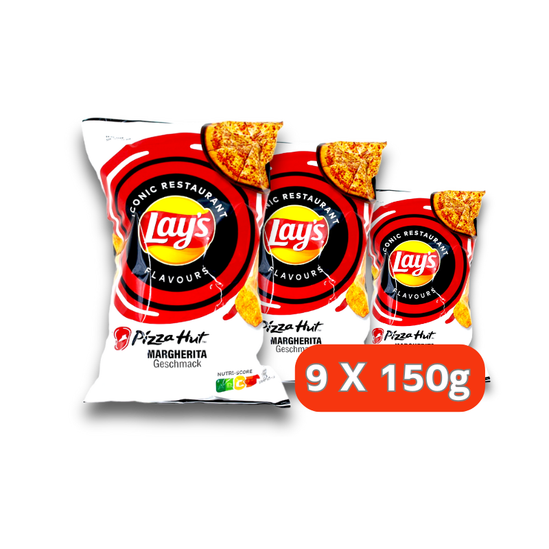 Lay's - Pizza Hut Margherita 9x150g
