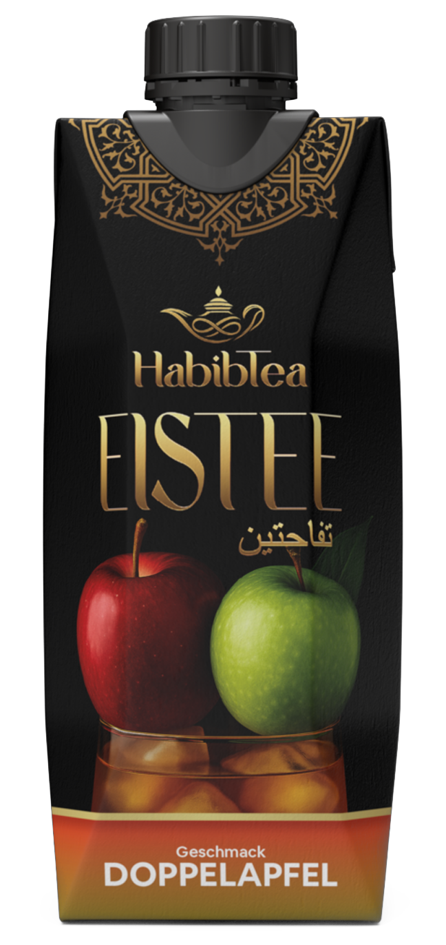 HabibTea Ice Tee - Doppelapfel 500ml