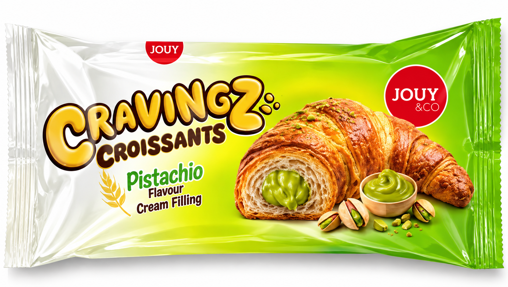 Cravingz - Croissants Pistaschio 5x36g
