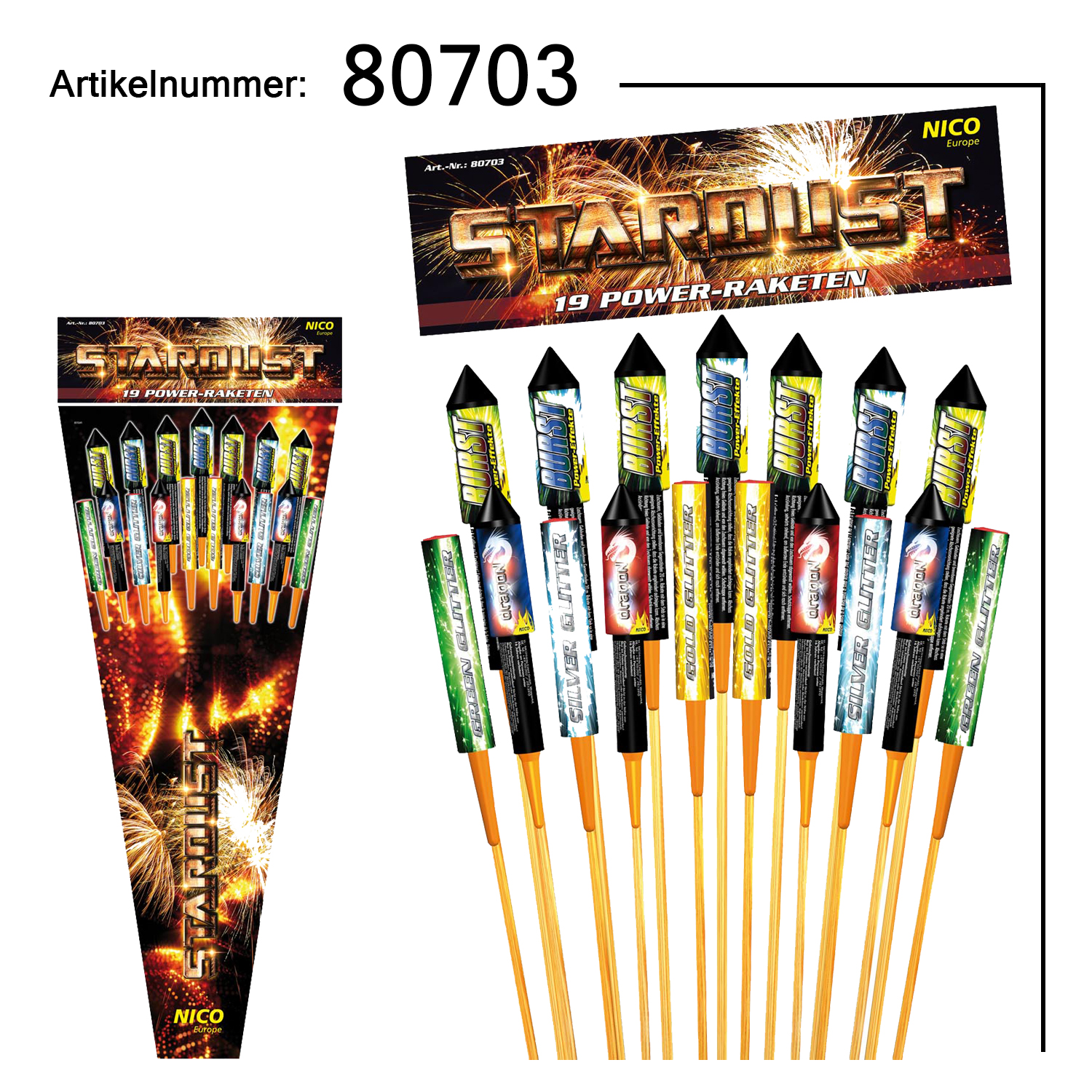 Stardust, 19er-Rak.-Btl.