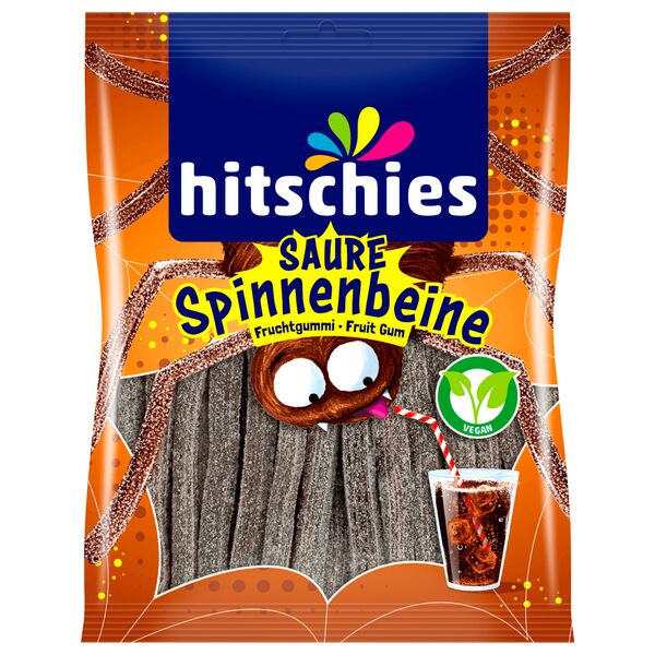 Hitschies - Vegan - Saure Spinnenbeine Cola Fruchtgummi