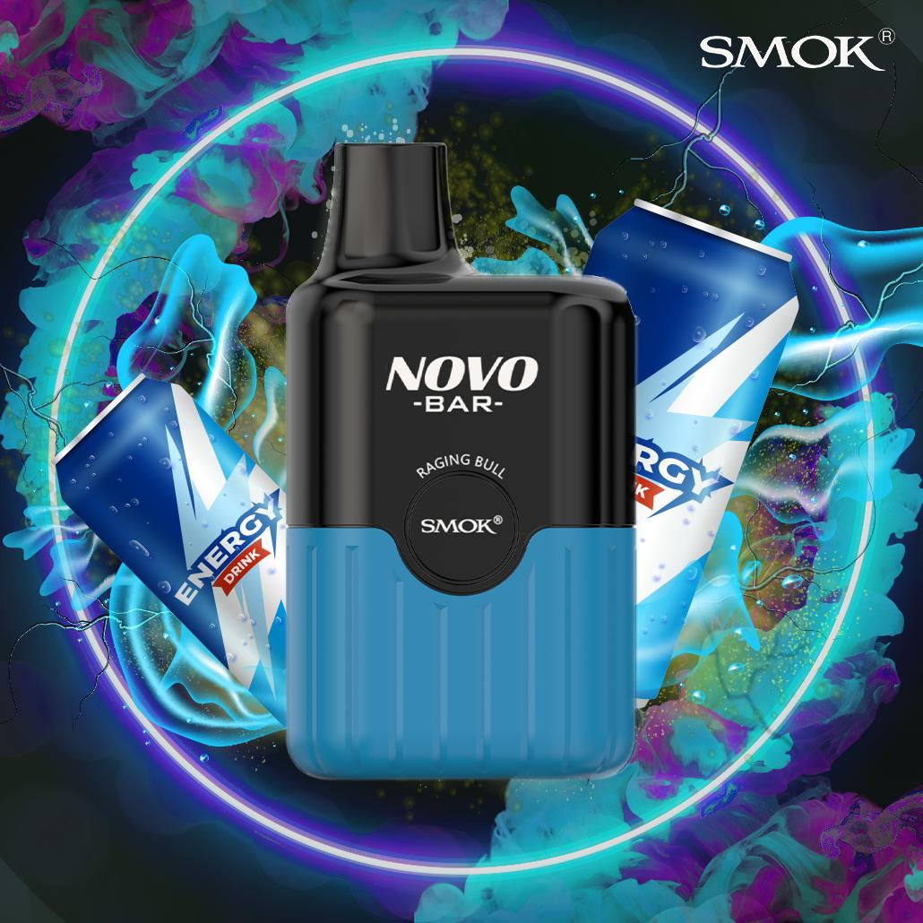 Smok Novo Bar - E-Shisha - 600 Züge - Raging Bull