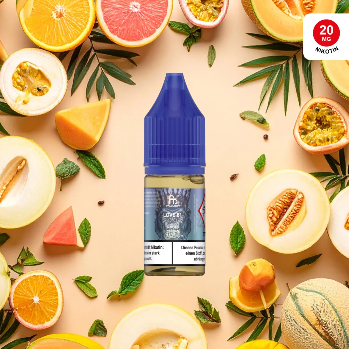 RandM Liquid - 10ml - 20mg/ml - Love 61
