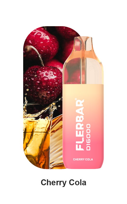 Flerbar - E-Shisha- Bundle - D16000 - Cherry Cola
