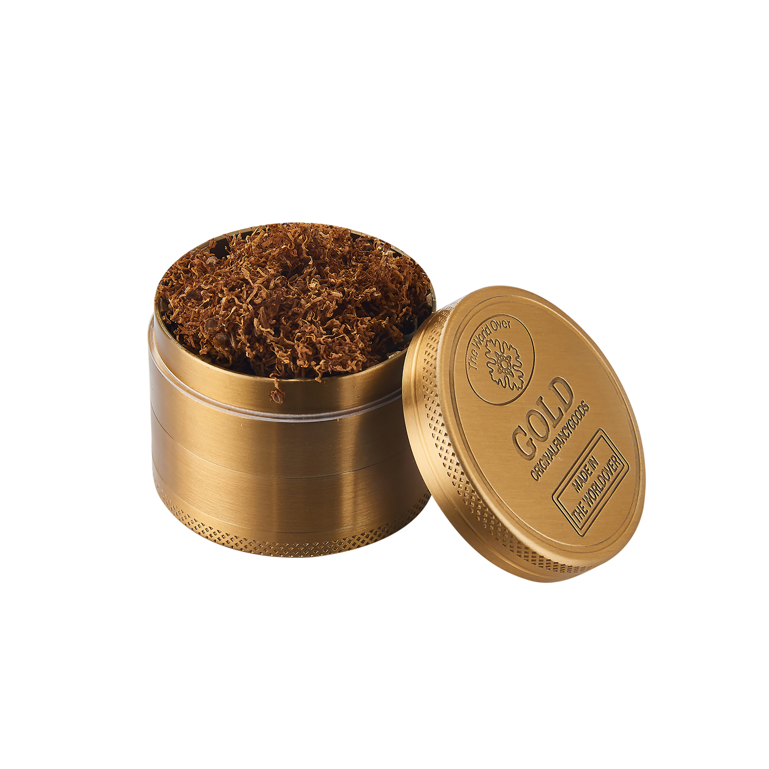 Champ - HIgh Grinder - Gold Bar 50mm - 4 Lay