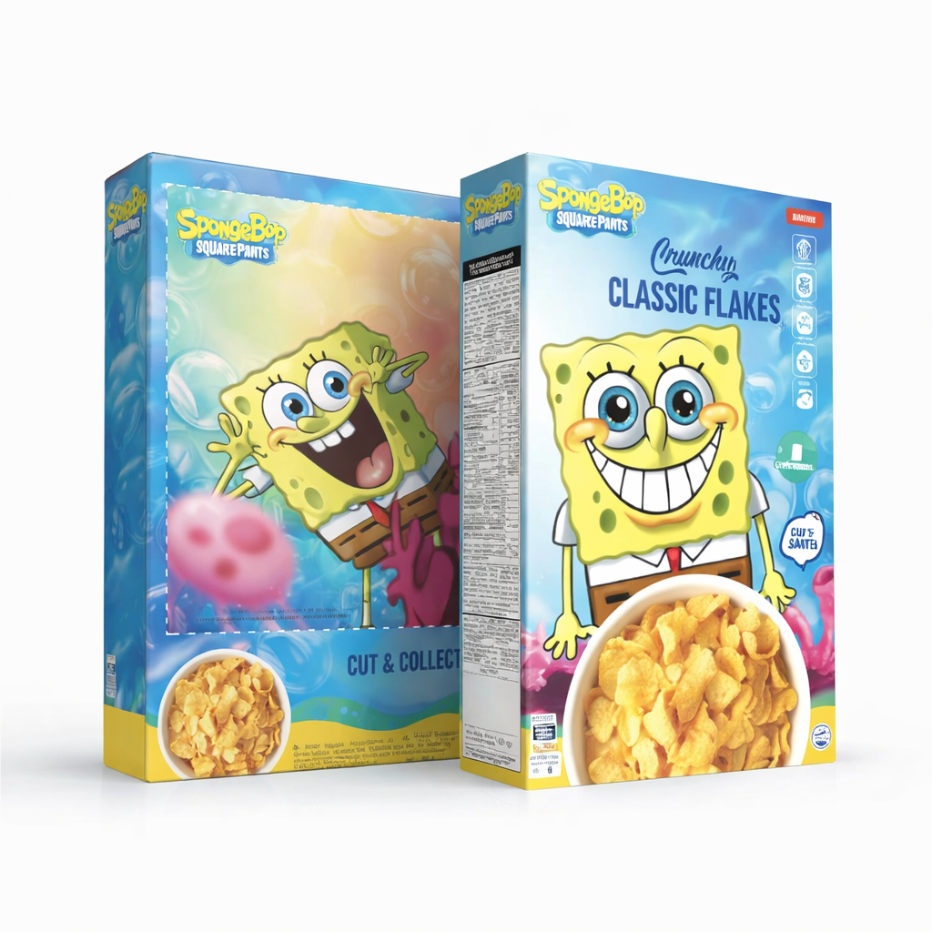 Spongebob 375g - Crunchiz - Classic Flakes