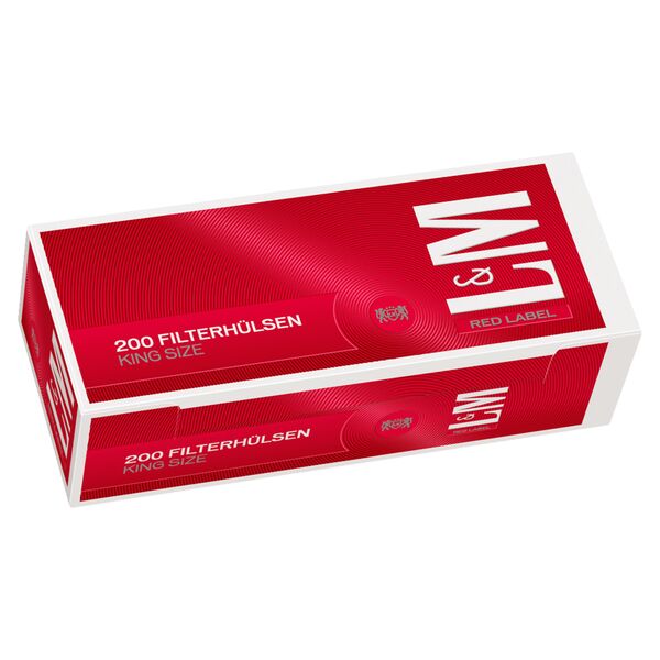 L&M Hülsen - Rot 200er