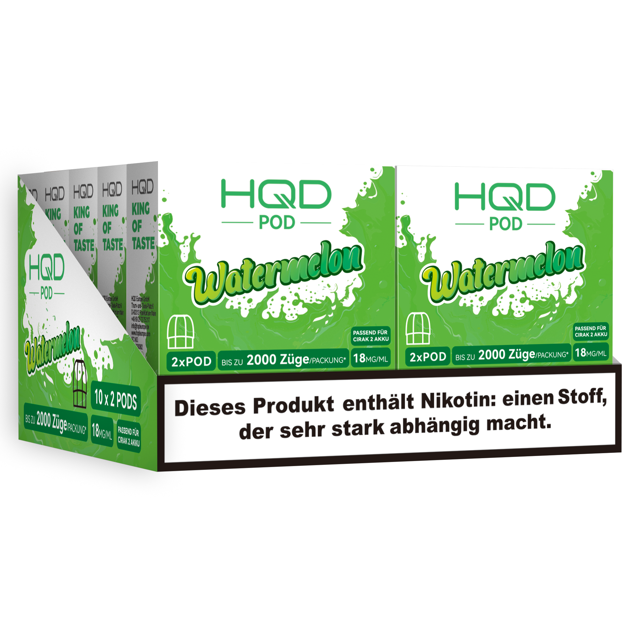 HQD - Cirak 2 Pod - Watermelon