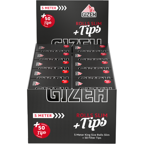 Gizeh - Rolls slim mit Tips