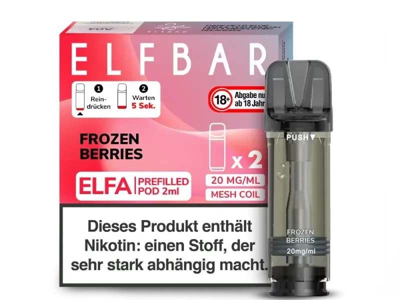 Elfbar - Elfa Prefilled Pod 2x2ml - Frozen Berries