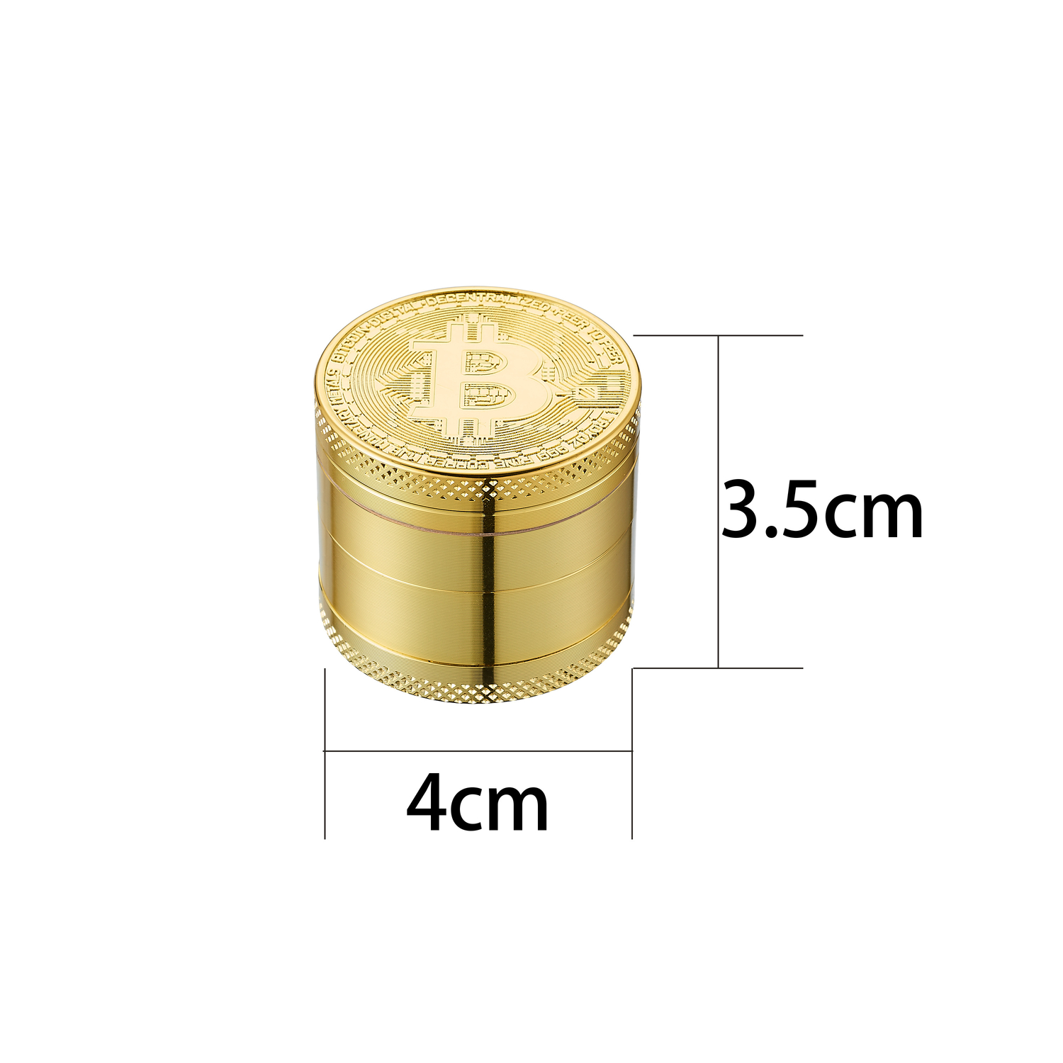 Champ - High Grinder - Bitcoin Grinder 40mm