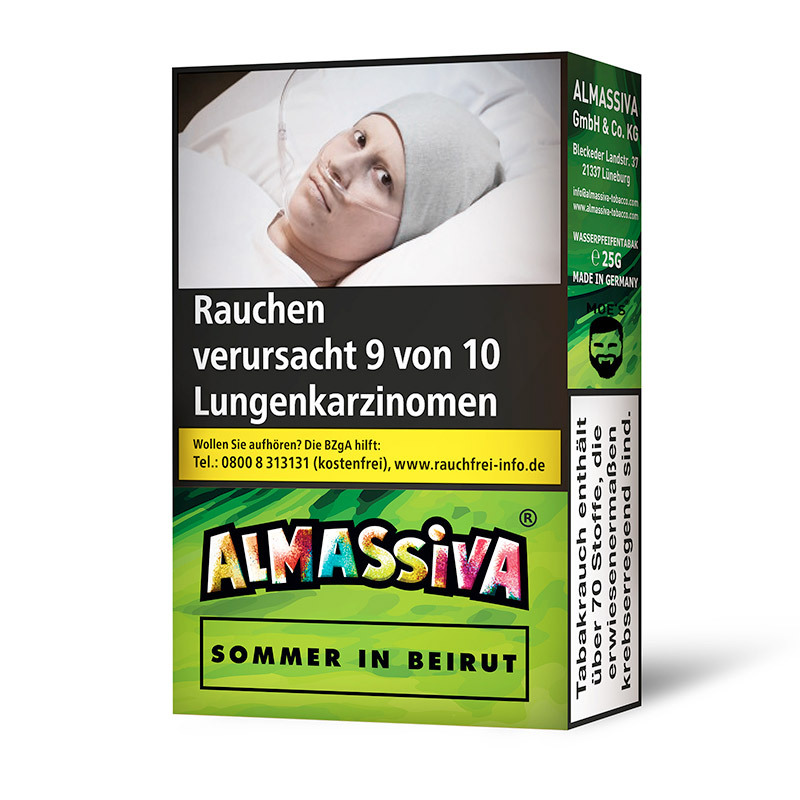 Almassiva Tobacco 25g - Sommer in Beirut T&T