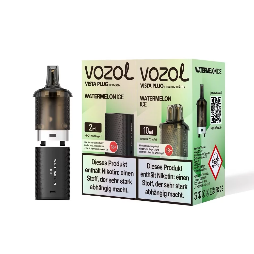 Vozol -  Vista Plug Pod Bundle - Watermelon Ice