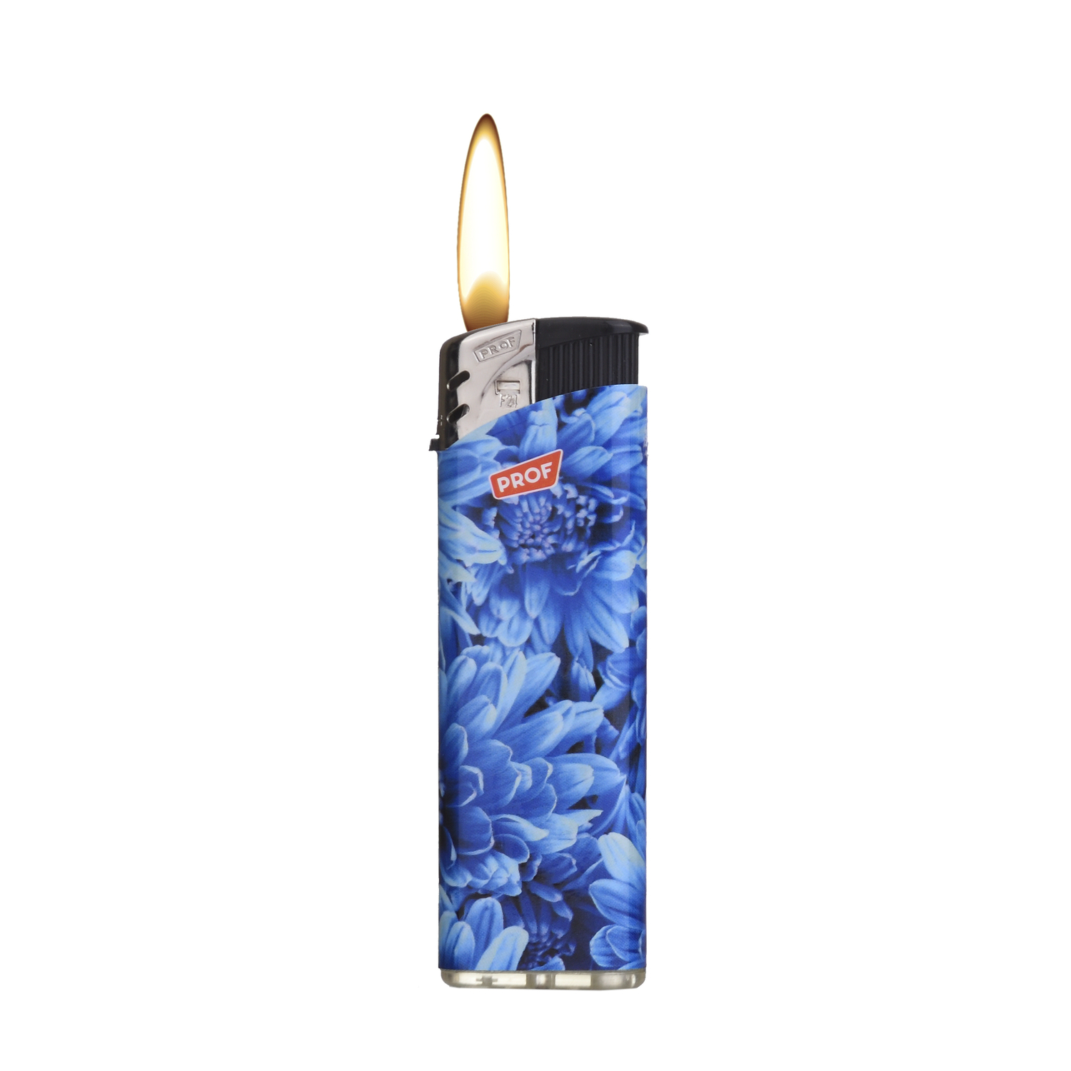 Prof - Feuerzeuge - Blue Flowers
